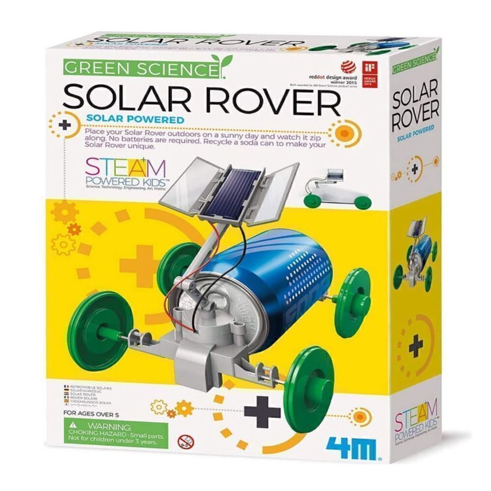NIB Green Science Solar Rover by 4M